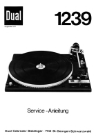Dual 1239-Service-Manual 